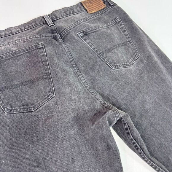 Levi's Jeans Mens 38X34 Black Relaxed 505 Classic Straight Leg Denim - Picture 8 of 9